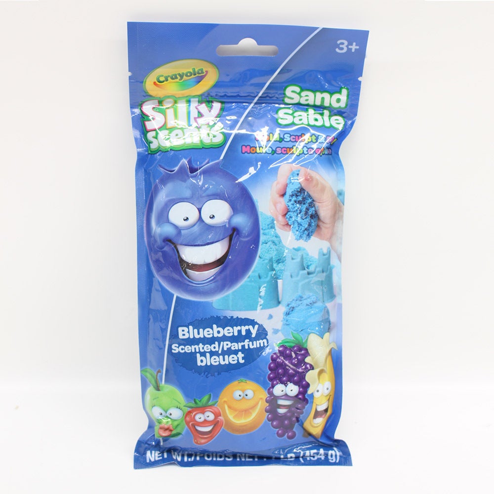 CRAYOLA - 1LB SILLY SCENTS SAND IN POLYBAG ASST (12) BL